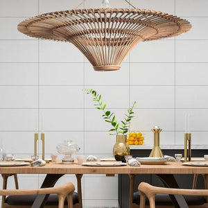 nantucket rattan pendant light