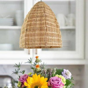 jenner rattan pendant light