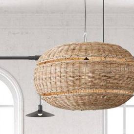 ventura rattan pendant light